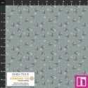 P137-4514-567 PATCH.AMERICANO WILD MEADOW (08) 110 CM. ALGODON 100% AZUL Venta en piezas de 6.00 M