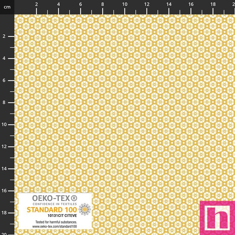 P137-4514-656 PATCH.AMERICANO LINA BASIC (42) 110 CM. ALGODON 100% AMARILLO Venta en piezas de 6.00 M