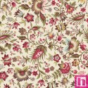 P17-MAS11040-E PATCH. AMERICANO FRENCH MARKET (11) 110 CM. ALGODON 100% CREMA Venta en piezas de 7.00 M
