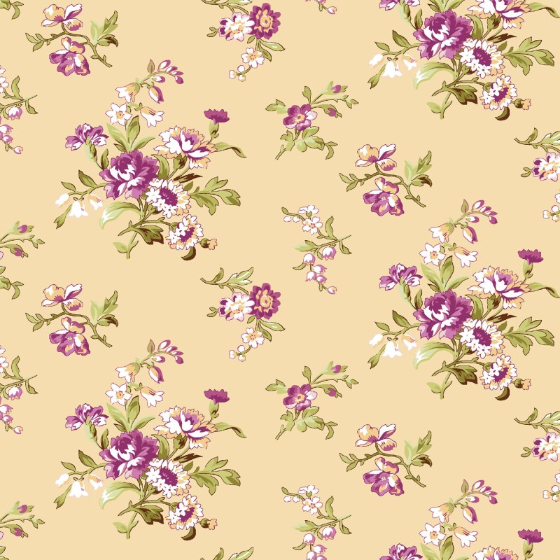 P17-MAS11052-S PATCH. AMERICANO VERANDA (05) 110 CM. ALGODON 100% VAINILLA Venta en piezas de 7.00 M