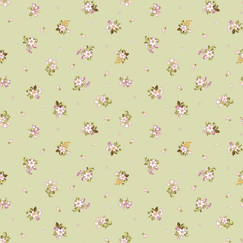 P17-MAS11054-G PATCH. AMERICANO VERANDA (16) 110 CM. ALGODON 100% VERDE Venta en piezas de 7.00 M