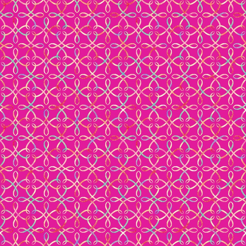 P17-MAS11067-P PATCH. AMERICANO SUMMER BUZZ (19) 110 CM. ALGODON 100% FUCSIA Venta en piezas de 7.00 M