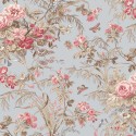 P17-MAS11130-B PATCH. AMERICANO MEADOW BLUSH (02) 110 CM. ALGODON 100% AZUL Venta en piezas de 7.00 M
