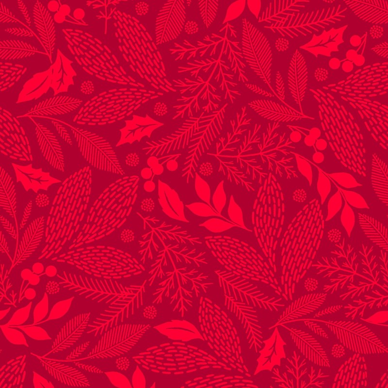 P17-MAS11173-R PATCH. AMERICANO HOLIDAY STITCHES (12) 110 CM. ALGODON 100% ROJO Venta en piezas de 7.00 M