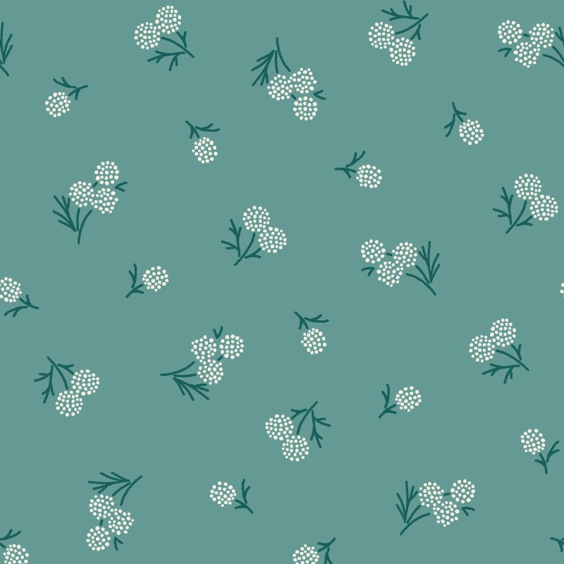 P17-MAS11174-G PATCH. AMERICANO HOLIDAY STITCHES (08) 110 CM. ALGODON 100% VERDE Venta en piezas de 7.00 M