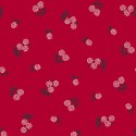 P17-MAS11174-R PATCH. AMERICANO HOLIDAY STITCHES (09) 110 CM. ALGODON 100% ROJO Venta en piezas de 7.00 M