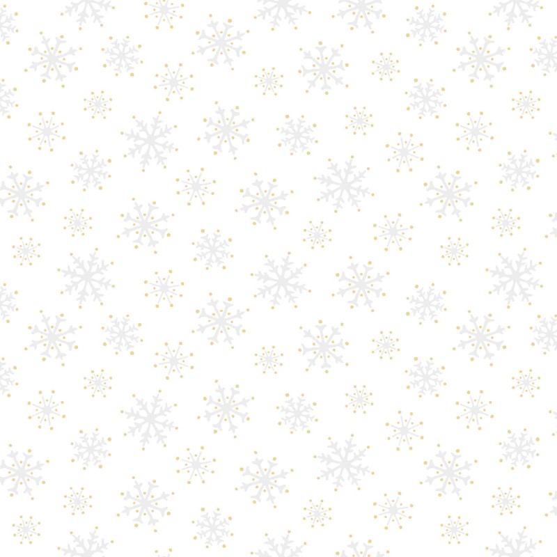 P17-MASM11115-W PATCH. AMERICANO MERRY MIX (19) 110 CM. ALGODON 100% BLANCO/DORADO METALLIC Venta en piezas de 7.00 M