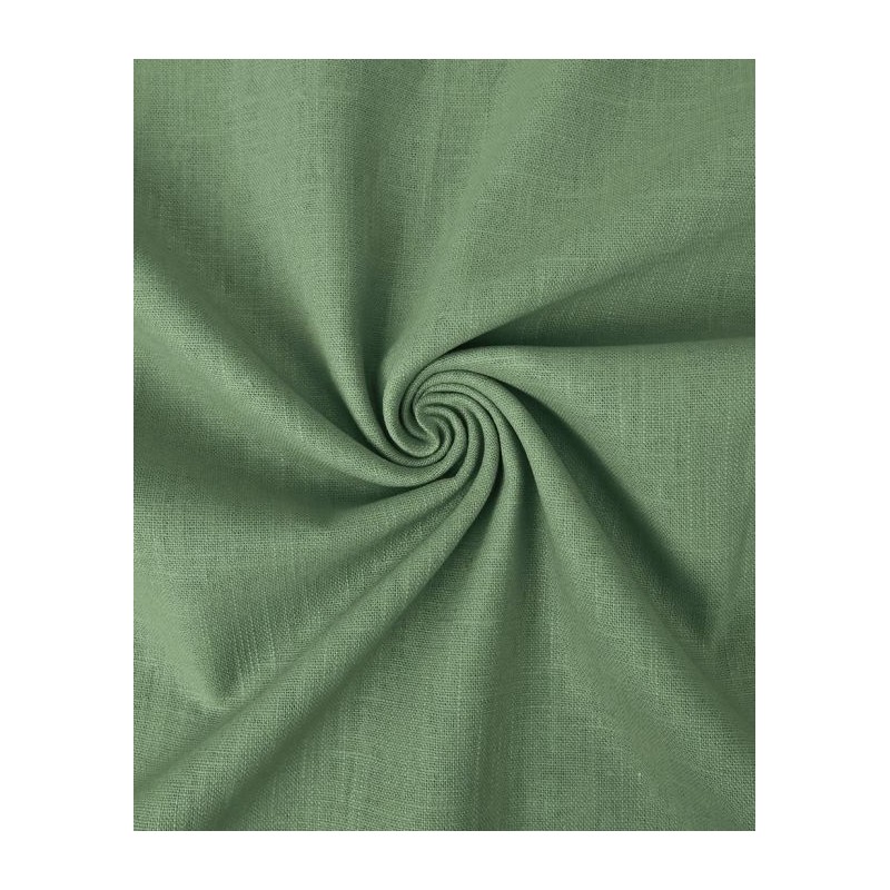 P69-6080-1707 SEMIHILO RAMIA (03) 1.35 M. 240 GR/M2. ALGODON 70%-LINO 30% VERDE Venta en piezas de 12.00 M