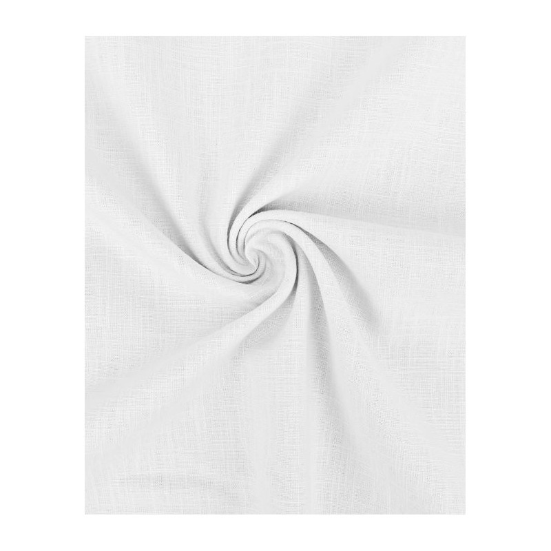 P69-6080-50 SEMIHILO RAMIA (07) 1.35 M. 240 GR/M2. ALGODON 70%-LINO 30% BLANCO Venta en piezas de 12.00 M