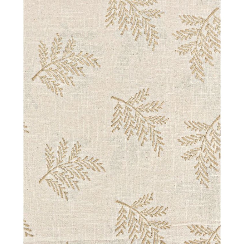 P69-6088-1253 ALGODON BORDADO EGIPTO (02) 1.30 M.-165 GR/M2 - ALGODON 100% BEIG Venta en piezas de 6.00 M