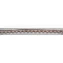 3480-GA PUNTILLA BOLILLO EROS ALGODON 79%-VISCOSA 21% CAMEL/ROSA Venta en piezas de 30.00 M