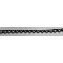 3480-GE PUNTILLA BOLILLO EROS ALGODON 79%-VISCOSA 21% MARINO/CAMEL Venta en piezas de 30.00 M