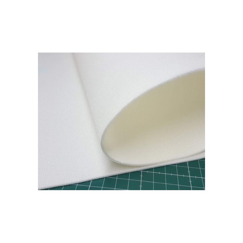 37887 KETEN FOAMIZADO LISO 1.50 MTS. - 240 GR/M2 - POLIESTER 100% BLANCO Venta en piezas de 25.00 M