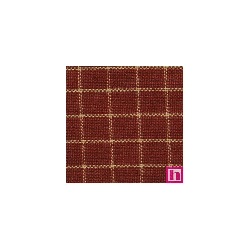 64708 PATCH. AMERICANO TRAMADO WILLSON (46) 110 CM. ALGODON 100% ROJO/CAMEL Venta en piezas de 7.00 M