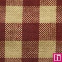 64709 PATCH. AMERICANO TRAMADO WILLSON (47) 110 CM. ALGODON 100% CAMEL/ROJO Venta en piezas de 7.00 M