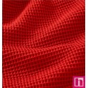 67215 NIDO DE ABEJA CARLO (06) 150 CM. 230 GR/M2. ALGODON 100% ROJO Venta en piezas de 7.00 M