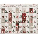 68041 CALENDARIO REVERSIBLE HALP PANAMA ESTAMPADO (03) PANEL 150x119M.-200 GR/M2- ALGODON 100% CRUDO Venta en piezas de 6.00 M