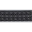 9318-004 PUNTILLA BOLILLO ENEBRO 45 MM. ALGODON 100% NEGRO Venta en piezas de 25.00 M
