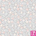 P17-MAS10914-K PATCH. AMERICANO HONEY BUNNY (06) 110 CM. ALGODON 100% GRIS Venta en piezas de 7.00 M