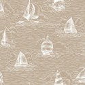 P17-MAS11102-T PATCH. AMERICANO REGATTA DAYS (12) 110 CM. ALGODON 100% BEIG Venta en piezas de 7.00 M