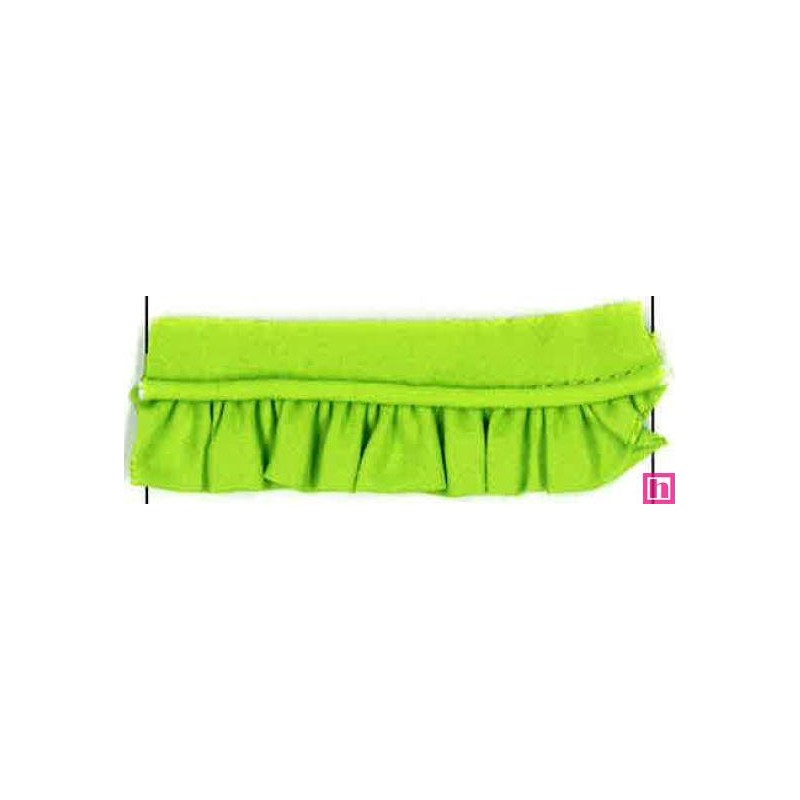 36225 VIVO FRUNCIDO CAMELIA POLIESTER 50%-ALGODON 50% PISTACHO Venta en piezas de 25.00 M