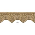 981255-0025 PUNTILLA FANTASIA EVELIA 45 MM. PET+METALLIC CAMEL/DORADO Venta en piezas de 9.30 M