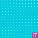 P0017-MAS609-Q3 PATCH. AMERICANO BEAUTIFUL BASICS (044) CLASSIC DOT-110 CM. ALGODON 100% TURQUESA Venta en piezas de 4.55 M