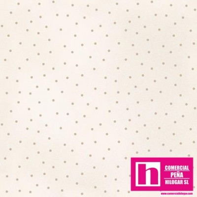 P0017-MAS8119-EA PATCH. AMERICANO BEAUTIFUL BASICS-SCATTERED DOT (87) 110 CM. ALGODON 100% NATURAL/BEIG Venta en piezas de 7.00 