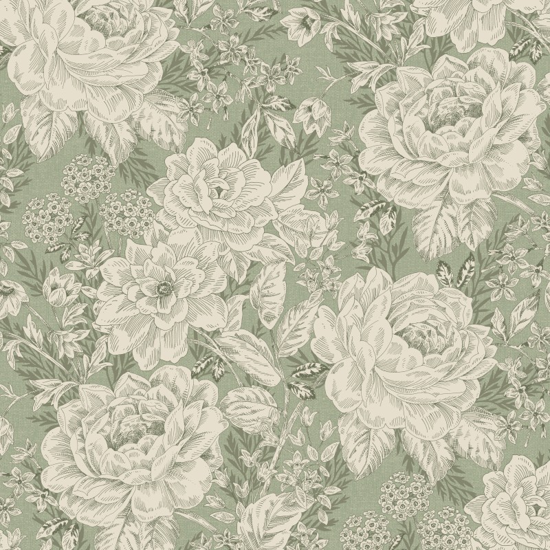 P121-CHAW6408LG PATCH. AMERICANO CHARLOTTE 108 (05) 270 CM. ALGODON 100% VERDE Venta en piezas de 8.20 M