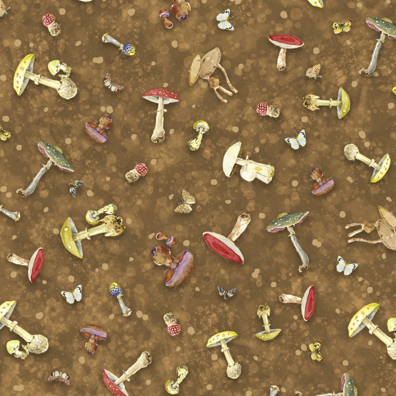 P121-FFLO6335LZ PATCH. AMERICANO FOREST FLOOR (09) 110 CM. ALGODON 100% TIERRA Venta en piezas de 7.00 M