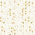 P121-TTRE6316W PATCH. AMERICANO TURNOWSKY TREASURES (24) 110 CM. ALGODON 100% BLANCO/ORO Venta en piezas de 7.00 M