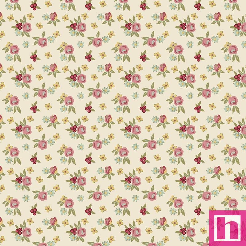 P17-MAS11043-E PATCH. AMERICANO FRENCH MARKET (21) 110 CM. ALGODON 100% CREMA Venta en piezas de 7.00 M