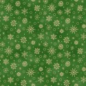 P17-MAS11096-G PATCH. AMERICANO CHRISTMASTIME (14) 110 CM. ALGODON 100% VERDE Venta en piezas de 7.00 M