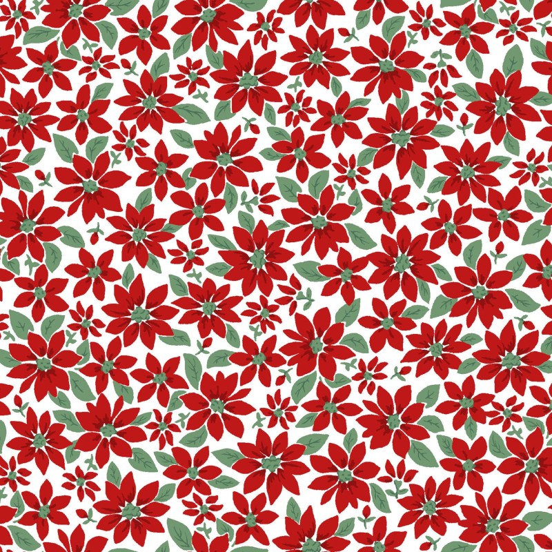 P17-MAS11114-WR PATCH. AMERICANO MERRY MIX (03) 110 CM. ALGODON 100% BLANCO/ROJO Venta en piezas de 7.00 M