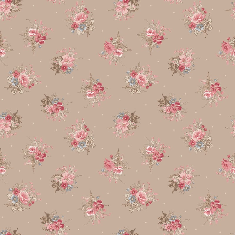 P17-MAS11133-T PATCH. AMERICANO MEADOW BLUSH (11) 110 CM. ALGODON 100% CAMEL Venta en piezas de 7.00 M