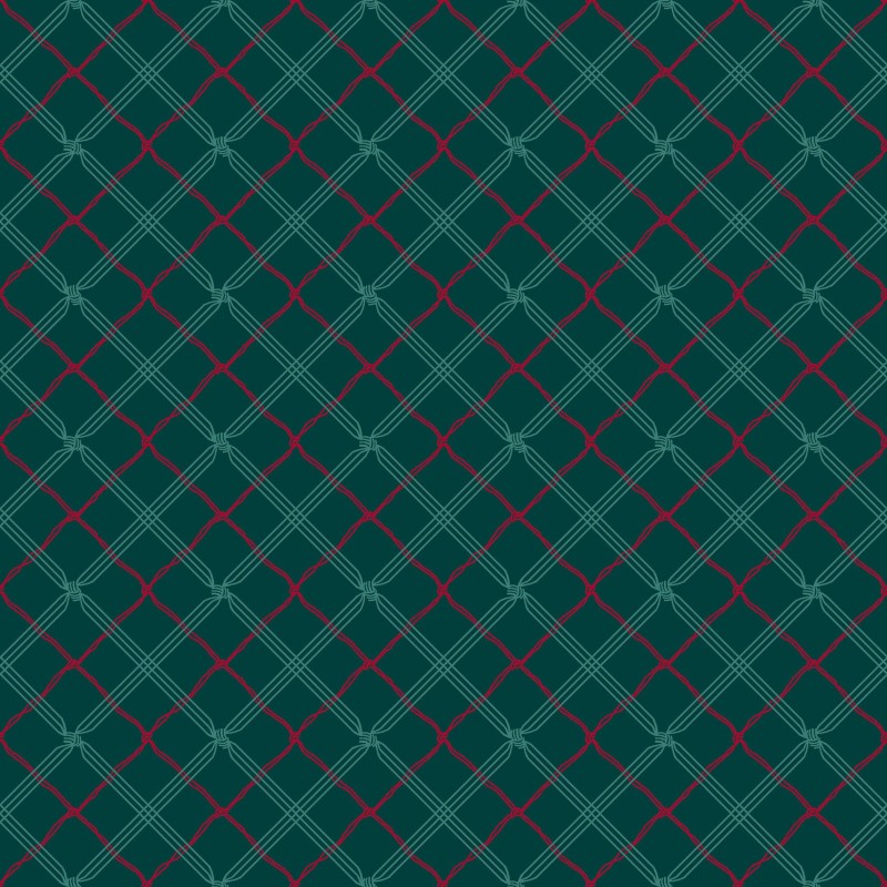 P17-MAS11175-G PATCH. AMERICANO HOLIDAY STITCHES (20) 110 CM. ALGODON 100% VERDE Venta en piezas de 7.00 M