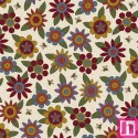 P17-MASF11431-E PATCH. AMERICANO PENNY FLOWER FLANNEL (03) 110 CM. ALGODON 100% CREMA Venta en piezas de 6.90 M
