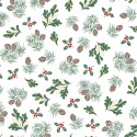 P17-MASM11110-WZ PATCH. AMERICANO MERRY MIX (01) 110 CM. ALGODON 100% BLANCO/DORADO METALLIC Venta en piezas de 7.00 M