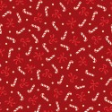 P17-MASM11111-R PATCH. AMERICANO MERRY MIX (05) 110 CM. ALGODON 100% ROJO/DORADO METALLIC Venta en piezas de 7.00 M