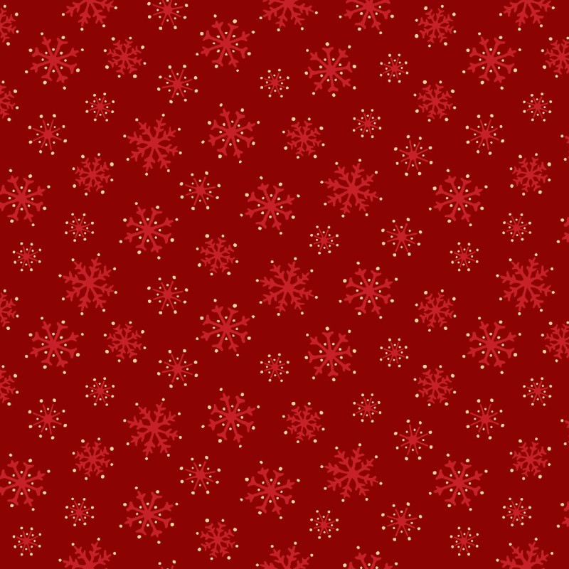 P17-MASM11115-R PATCH. AMERICANO MERRY MIX (18) 110 CM. ALGODON 100% ROJO/DORADO METALLIC Venta en piezas de 7.00 M