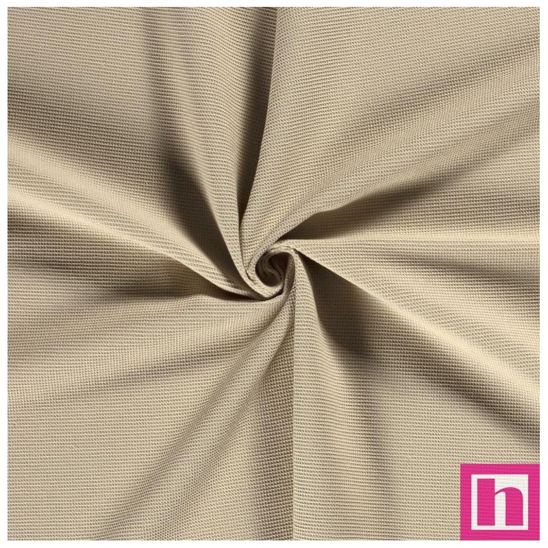 P75-2904-52 NIDO DE ABEJA MINI YAEL (03) 150 CM. 235 GR/M2. ALGODON 100% BEIG Venta en piezas de 6.00 M