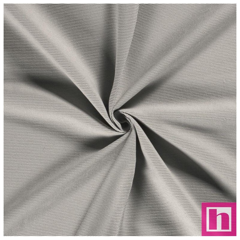 P75-2904-61 NIDO DE ABEJA MINI YAEL (09) 150 CM. 235 GR/M2. ALGODON 100% GRIS Venta en piezas de 6.00 M