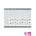 11785-2 TIRA BORDADA ALFONSINA 50 MM. POL.60%-ALGODON 40% BEIG Venta en piezas de 13.80 M