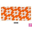 31024-25-0008 BIES PERFILADO ESTAMPADO XOLA 25 MM ALGODON 100% NARANJA Venta en piezas de 20.00 M