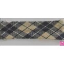 3315-18-02 BIES PERFILADO DIOGO-VICHY 18 MM. POLIESTER 70%-ALGODON 30% AZUL Venta en piezas de 25.00 M