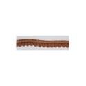 342422-0043 PLISADO FANTASIA CRUX 20 MM. POLIESTER 50% -NYLON 50% CAMEL Venta en piezas de 10.00 M