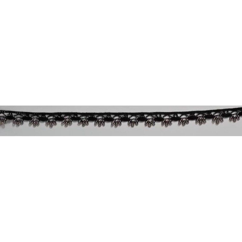 3480-GG PUNTILLA BOLILLO EROS ALGODON 79%-VISCOSA 21% MARRON/CAMEL Venta en piezas de 30.00 M