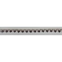 3480-H0 PUNTILLA BOLILLO EROS ALGODON 79%-VISCOSA 21% MARFIL/GRANATE Venta en piezas de 30.00 M