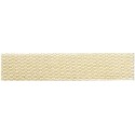 3762-2 CINTA NATURAL 18 MM. ALGODON-POLIESTER CRUDO Venta en piezas de 25.00 M