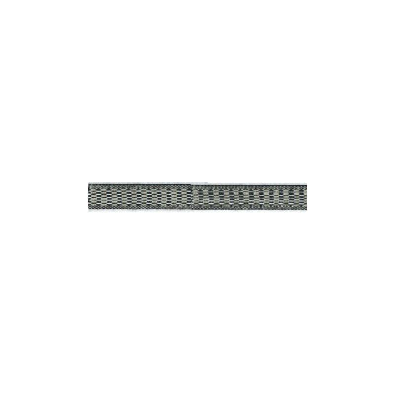 3776-15-7 CINTA NATURAL 15 MM. ALGODON-LINO NEGRO Venta en piezas de 25.00 M
